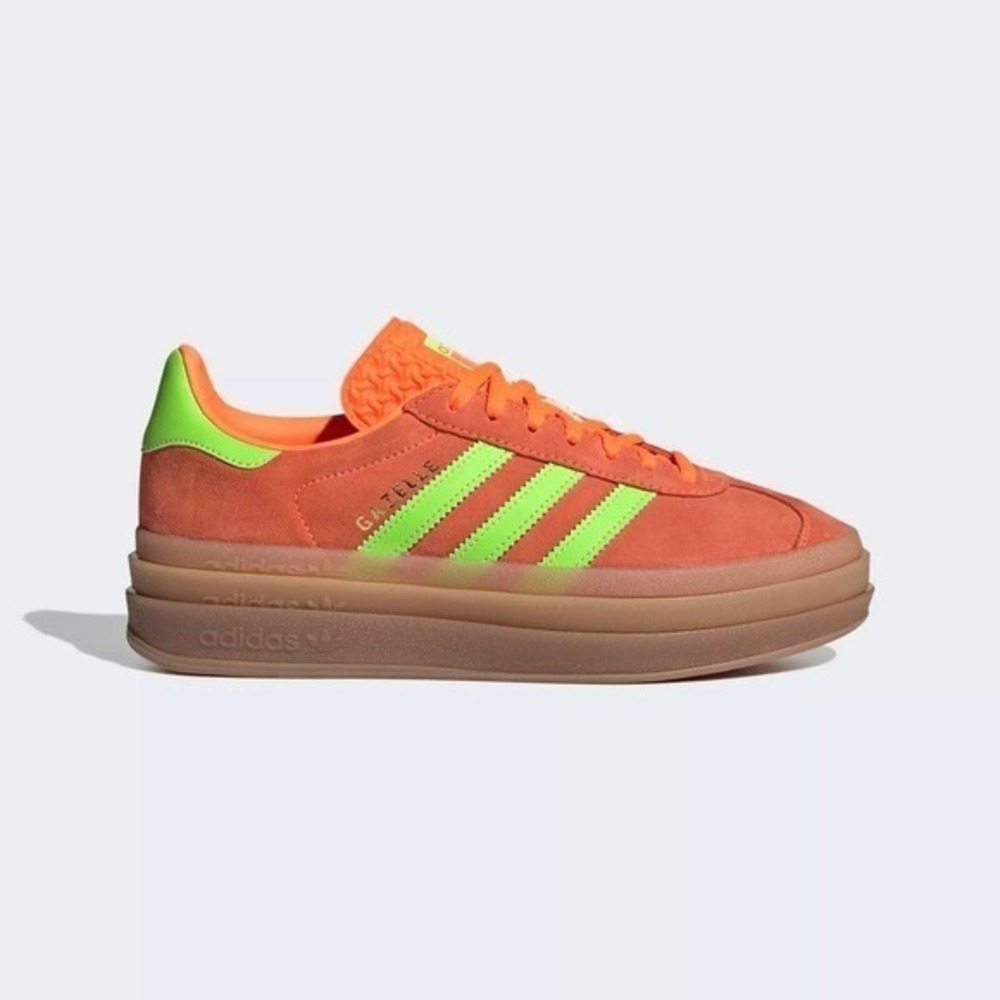 Size 9.5 - [NEW] Women's adidas Gazelle Bold Shoe 'Solar Orange' H06126